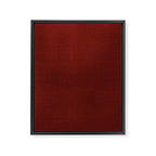 Dark Red Christmas Burlap Cloth Framed Canvas Print Gallery Image 8