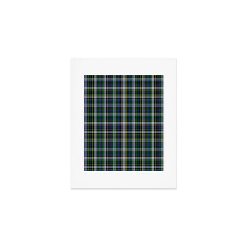 Dress Gordon Scottish Tartan Plaid Pattern Art Print Gallery Image 1