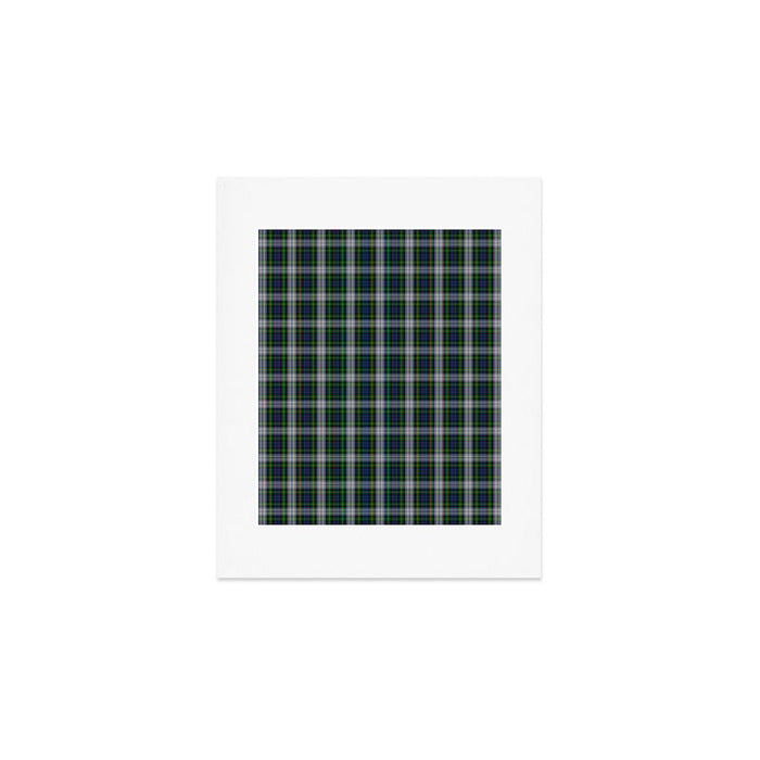 Dress Gordon Scottish Tartan Plaid Pattern Art Print Gallery Image 1