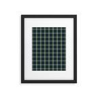 Dress Gordon Scottish Tartan Plaid Pattern Framed Art Print Gallery Image 6