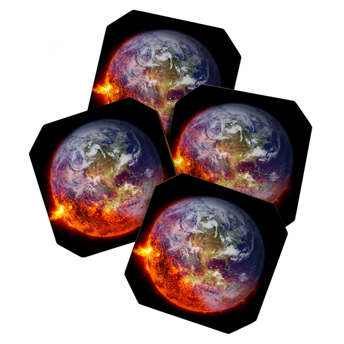 Global Warming Climate Change Coaster Gallery Image 1