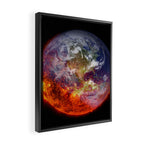Global Warming Climate Change Framed Canvas Print Gallery Image 2