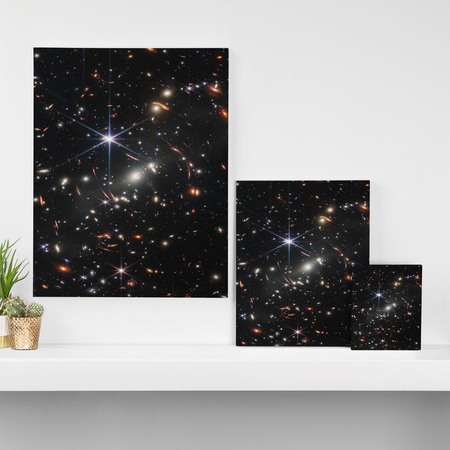 James Webb Space Telescope Deep Field Canvas Print Gallery Image 3
