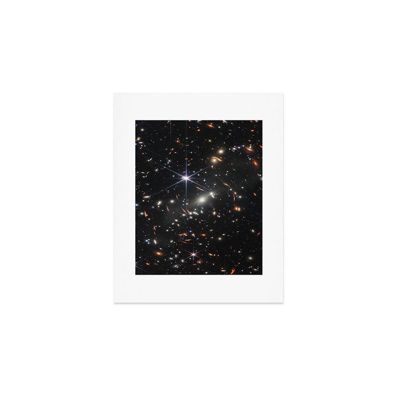 James Webb Space Telescope Deep Field Art Print Gallery Image 1