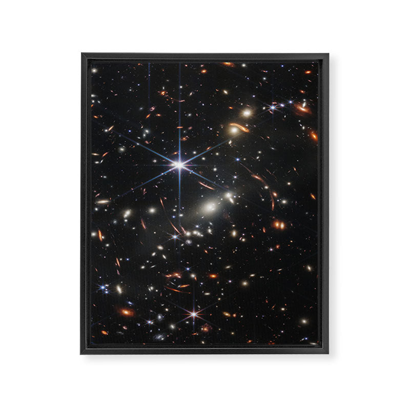 James Webb Space Telescope Deep Field Framed Canvas Print Gallery Image 8