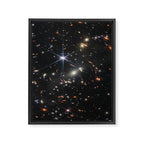 James Webb Space Telescope Deep Field Framed Canvas Print Gallery Image 8