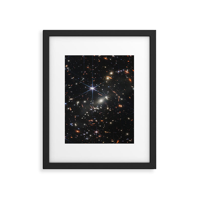 James Webb Space Telescope Deep Field Framed Art Print Gallery Image 6