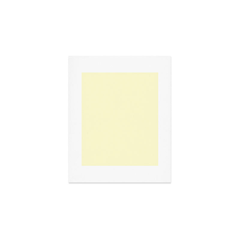 Lemon Yellow Art Print Gallery Image 1