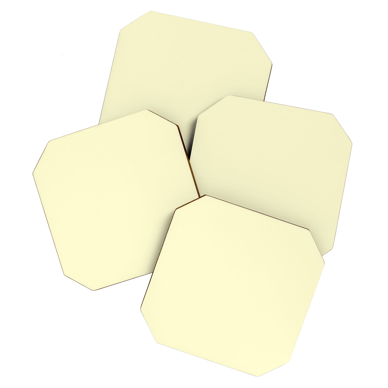 Lemon Yellow Coaster Gallery Image 1