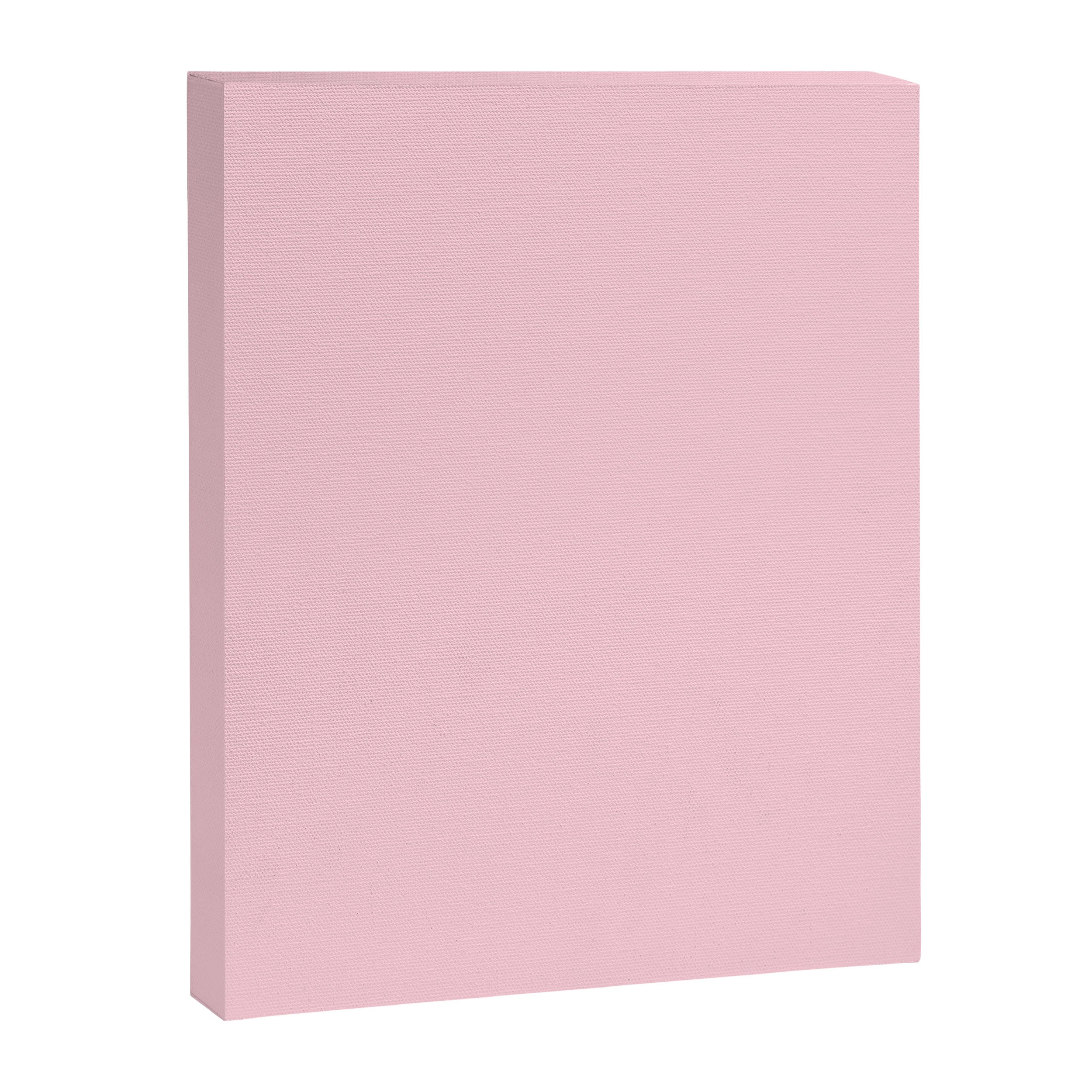 Light Soft Pastel Pink Solid Color Canvas Print Gallery Image 8
