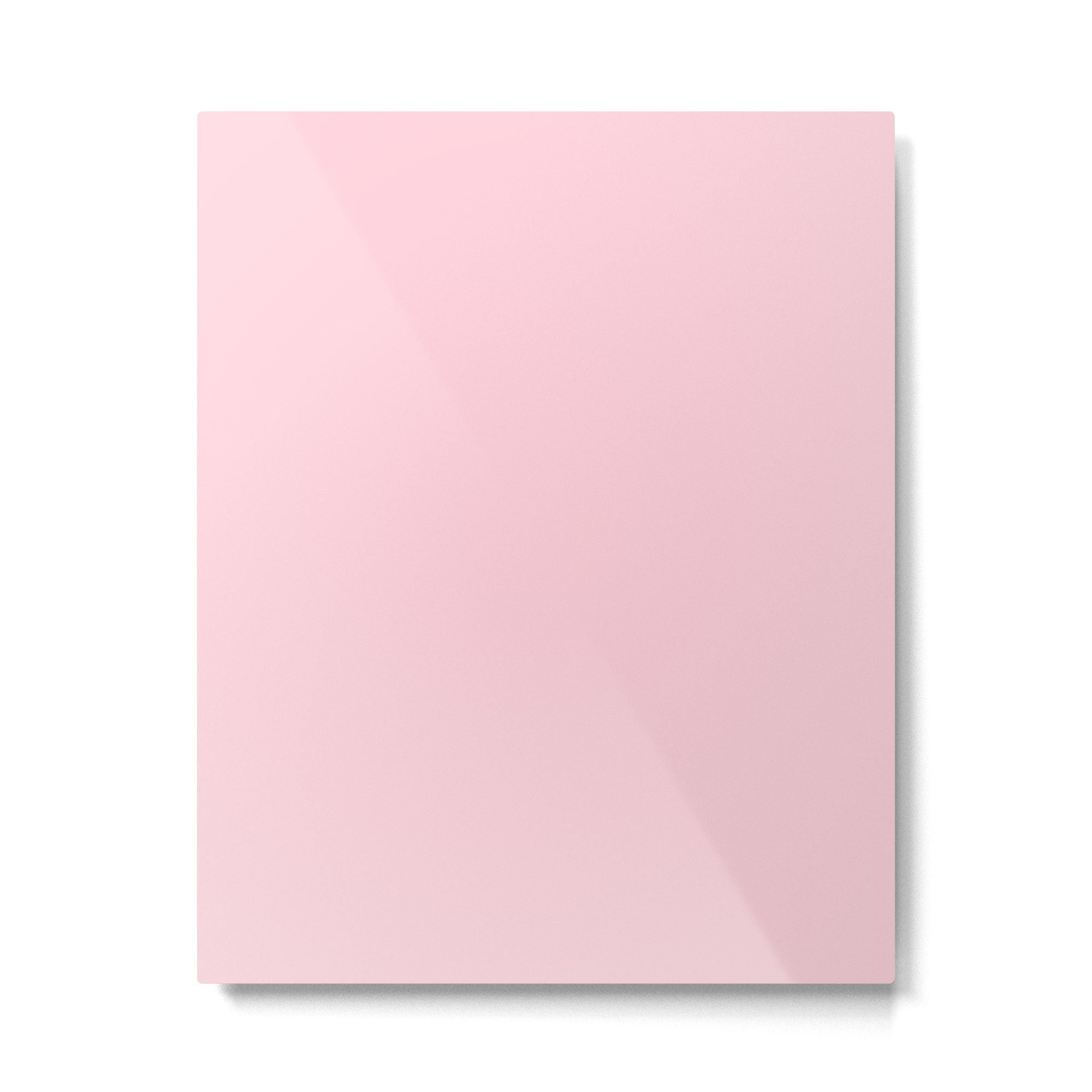 Light Soft Pastel Pink Solid Color Metal Print Gallery Image 6