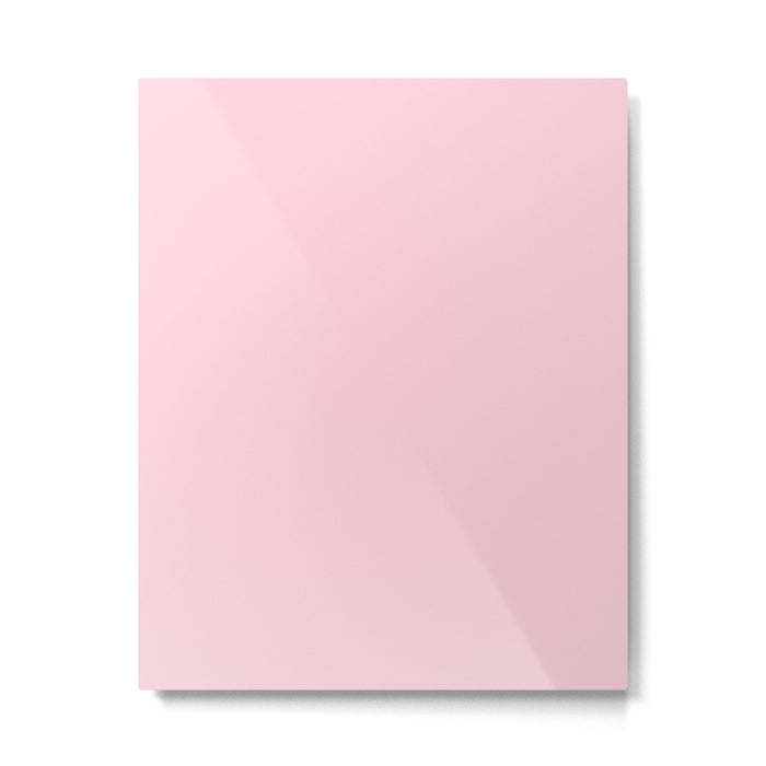 Light Soft Pastel Pink Solid Color Metal Print Gallery Image 1