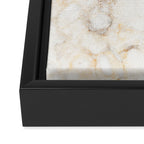 Marble Natural Stone Grey Veining Quartz Framed Canvas Print Gallery Image 3