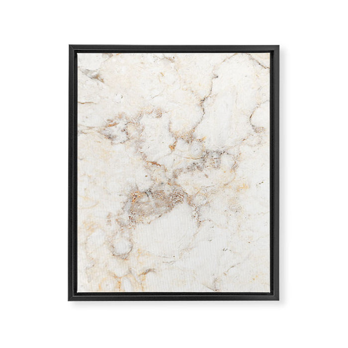 Marble Natural Stone Grey Veining Quartz Framed Canvas Print Gallery Image 1