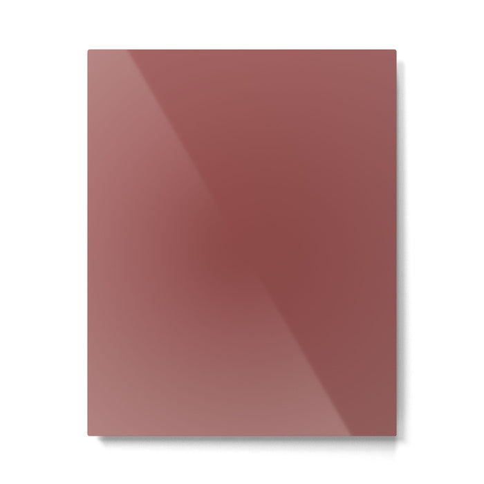 Marsala Wine Solid Color Metal Print Gallery Image 1
