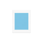 Oktoberfest Bavarian Blue and White Small Diagonal Diamond Pattern Art Print Gallery Image 1