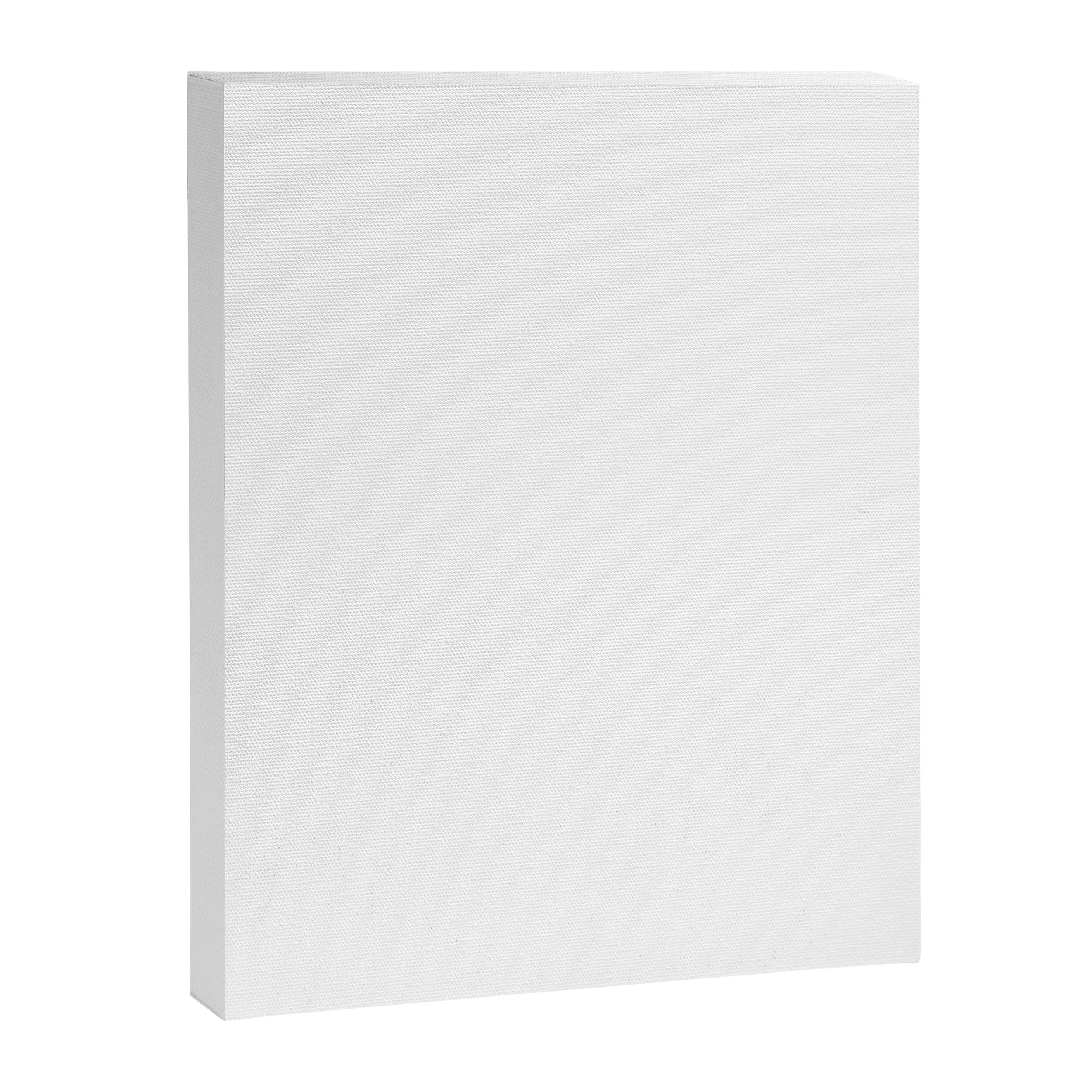 Plain White Simple Solid Color All Over Print Canvas Print Gallery Image 8