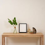 Plain White Simple Solid Color All Over Print Framed Canvas Print Gallery Image 4