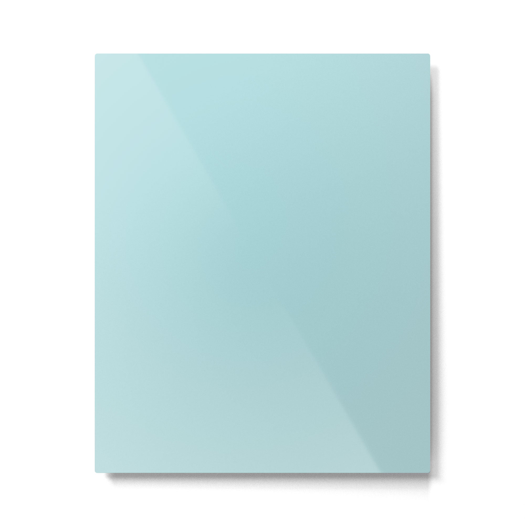 Robin's Egg Aqua Blue Metal Print Gallery Image 6