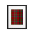 Royal Stewart Tartan Clan Framed Art Print Gallery Image 4
