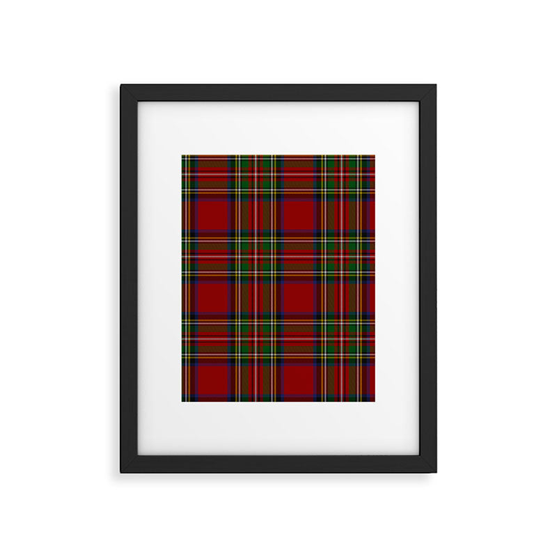 Royal Stewart Tartan Clan Framed Art Print Gallery Image 4