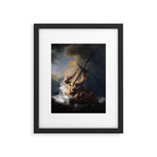 Stolen Painting - The Storm on the Sea of Galilee by Rembrandt Framed Art Print Gallery Image 6