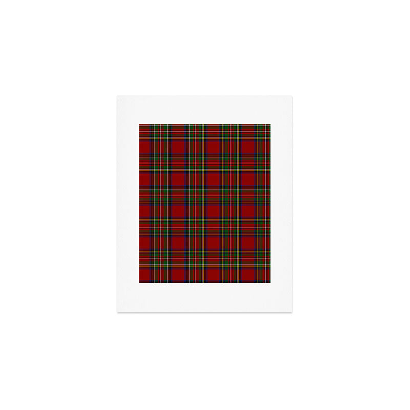 The Royal Stewart Tartan Art Print Gallery Image 1