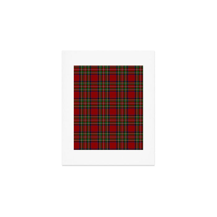 The Royal Stewart Tartan Art Print Gallery Image 1