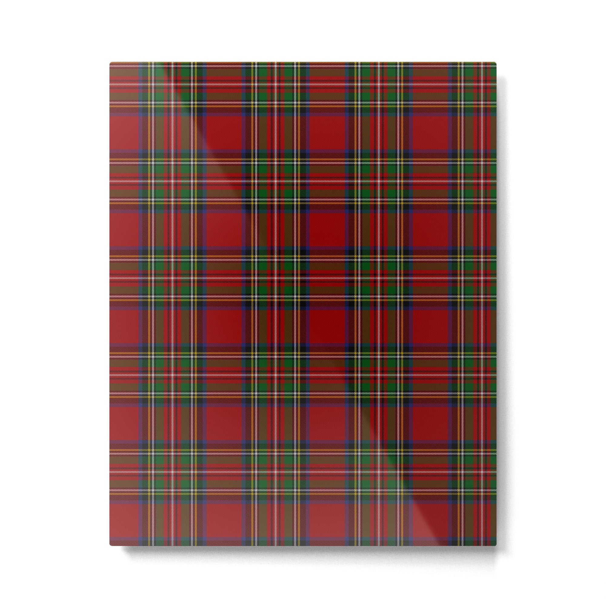 The Royal Stewart Tartan Metal Print Gallery Image 6