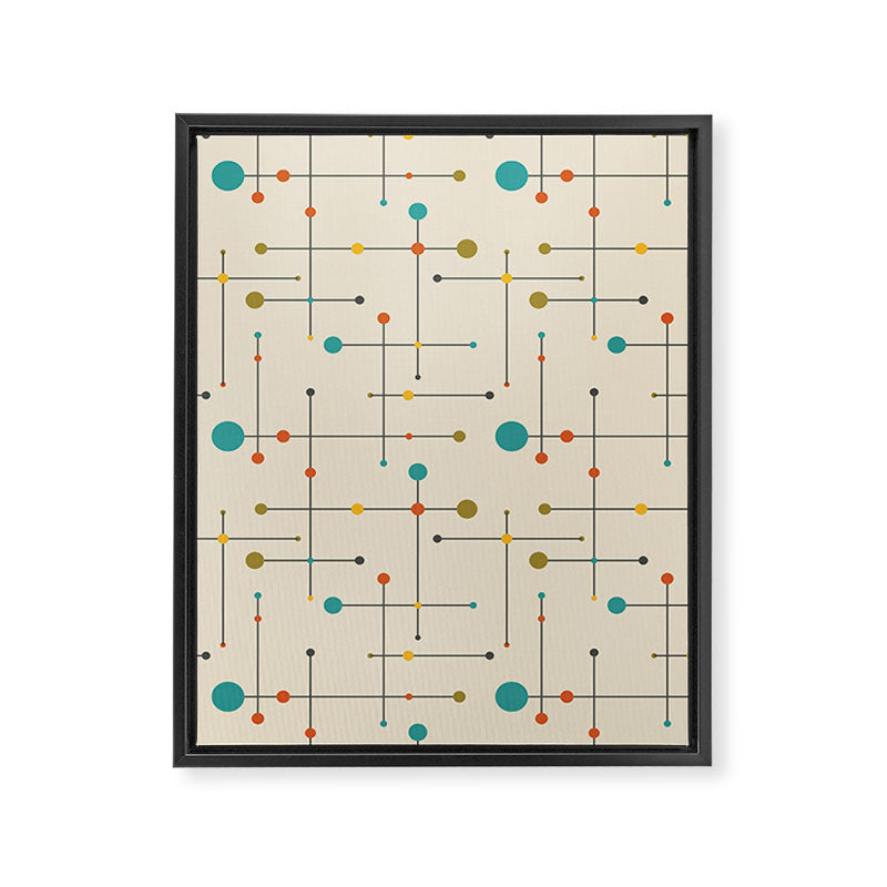 Amazing Mid Century Decoration Framed Canvas Print Gallery Image 8