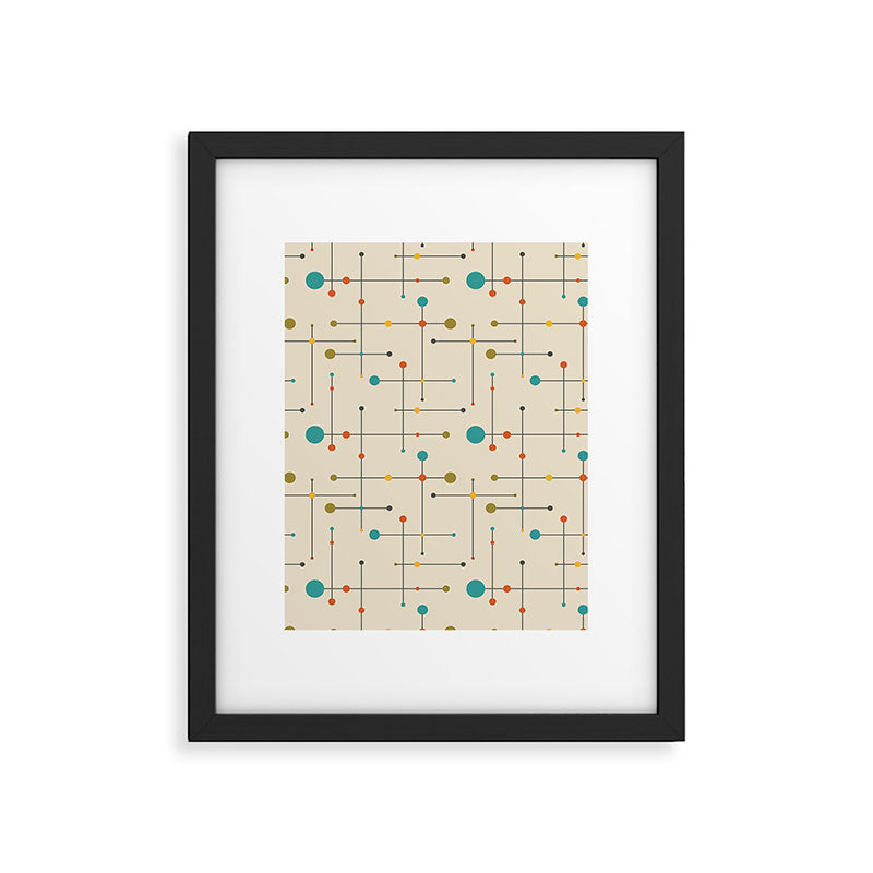 Amazing Mid Century Decoration Framed Art Print Gallery Image 6