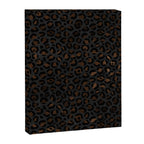 Beautiful Black Leopard Design Pattern Canvas Print Gallery Image 8