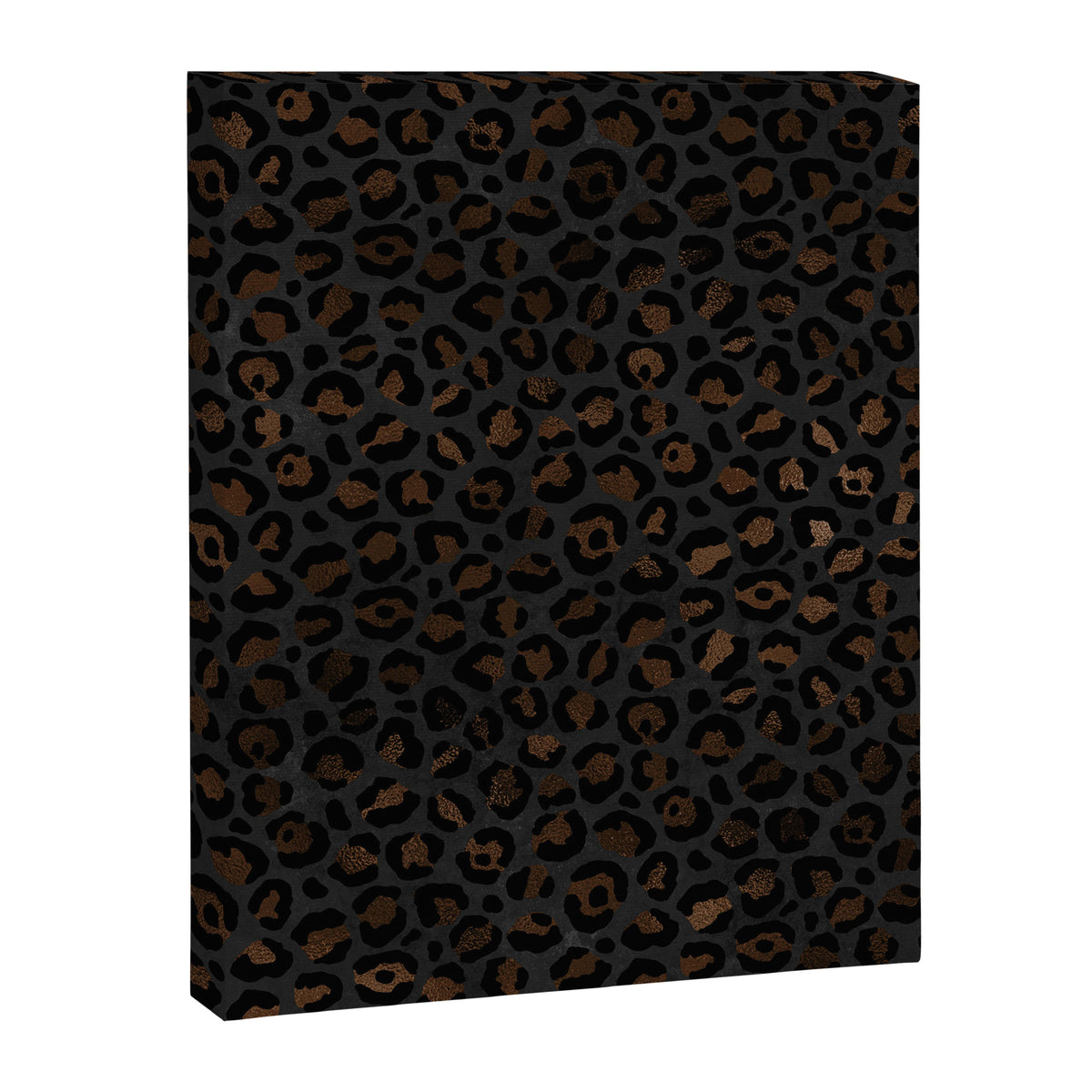 Beautiful Black Leopard Design Pattern Canvas Print Gallery Image 8
