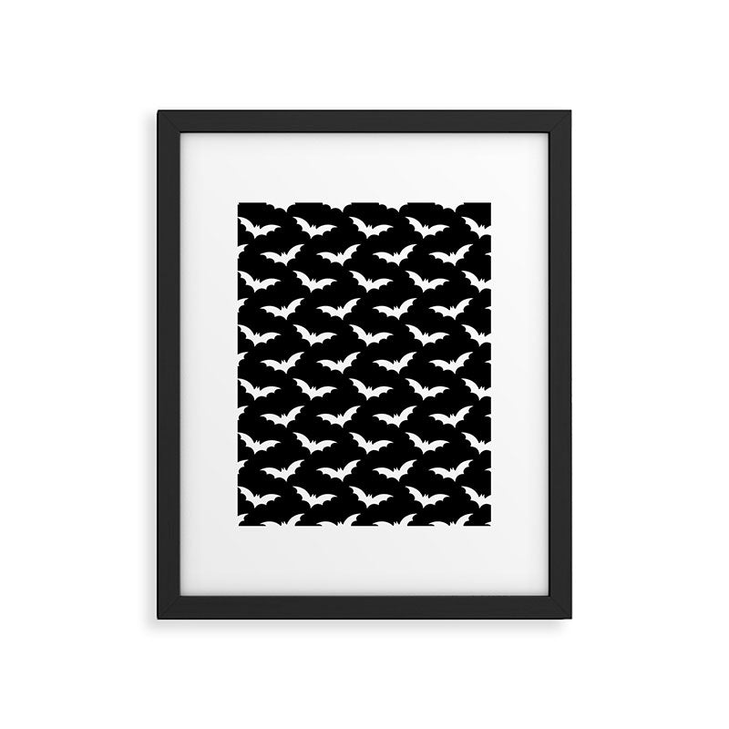 Beautiful Halloween Pattern Design Framed Art Print Gallery Image 6