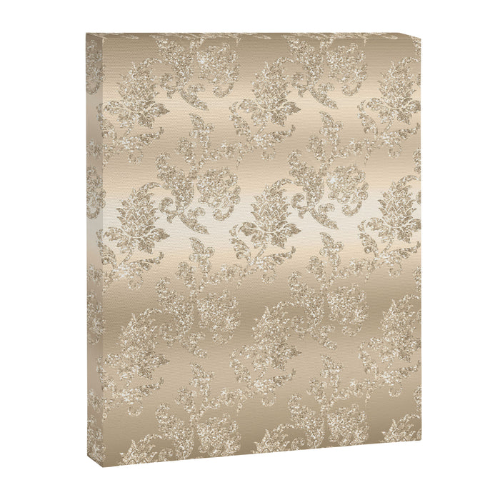 Beautiful Sprakling Champagne Pattern Canvas Print Gallery Image 1
