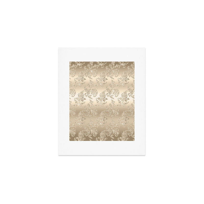 Beautiful Sprakling Champagne Pattern Art Print Gallery Image 1