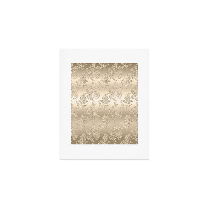 Beautiful Sprakling Champagne Pattern Art Print Gallery Image 1
