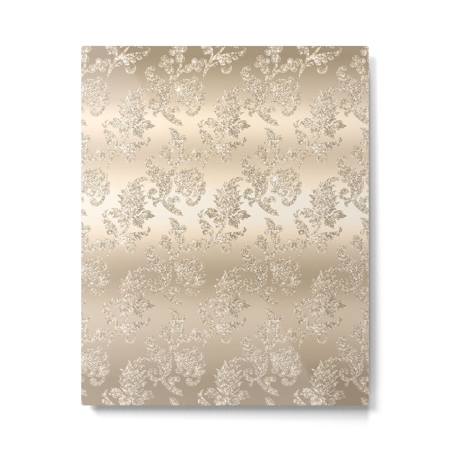 Beautiful Sprakling Champagne Pattern Metal Print Gallery Image 6