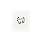 5-star hotel Art Print Gallery Image 1