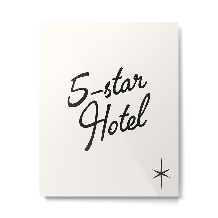 5-star hotel Metal Print Gallery Image 1