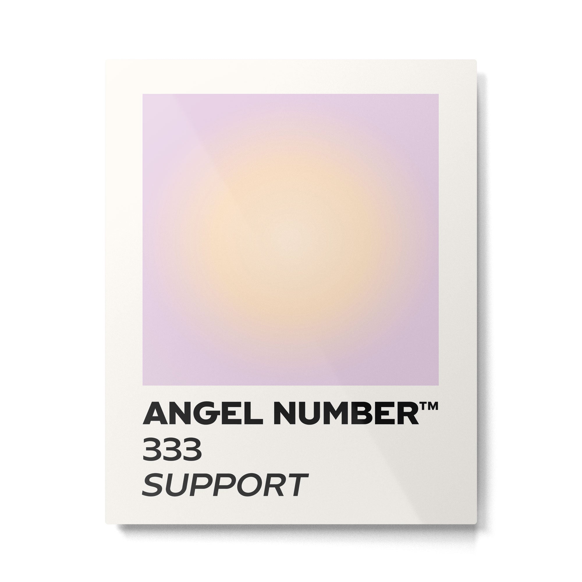 Angel number - 333 - support Metal Print Gallery Image 4