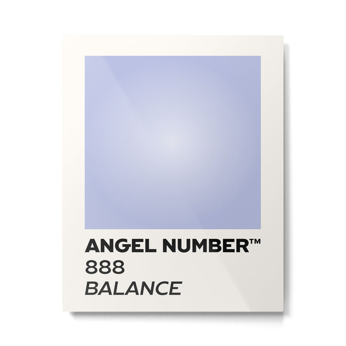 Angel number - 888 - balance Metal Print Gallery Image 1