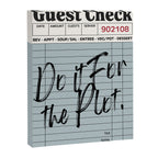 Do it for the plot Canvas Print Gallery Image 6