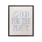 Good for the plot. Framed Canvas Print Gallery Image 6