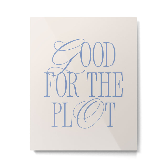 Good for the plot. Metal Print Gallery Image 1