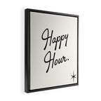 Happy Hour Framed Canvas Print Gallery Image 2