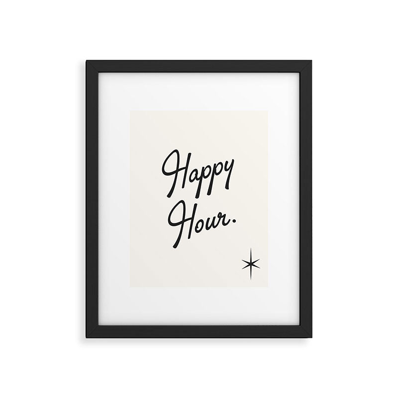 Happy Hour Framed Art Print Gallery Image 5