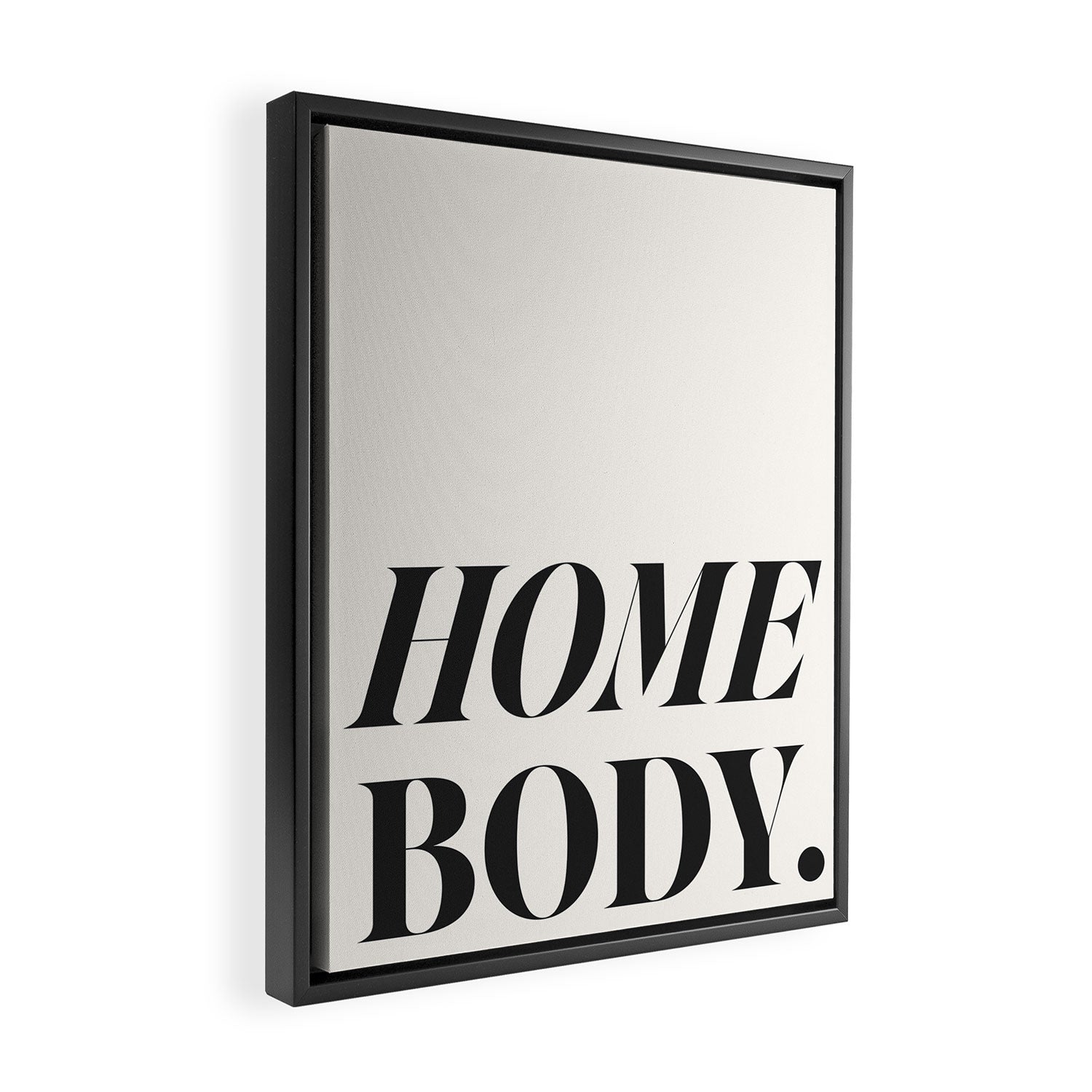 Homebody Framed Canvas Print Gallery Image 2