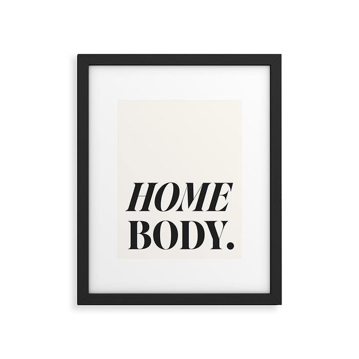 Homebody Framed Art Print Gallery Image 1
