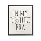 in my delulu era Framed Canvas Print Gallery Image 6